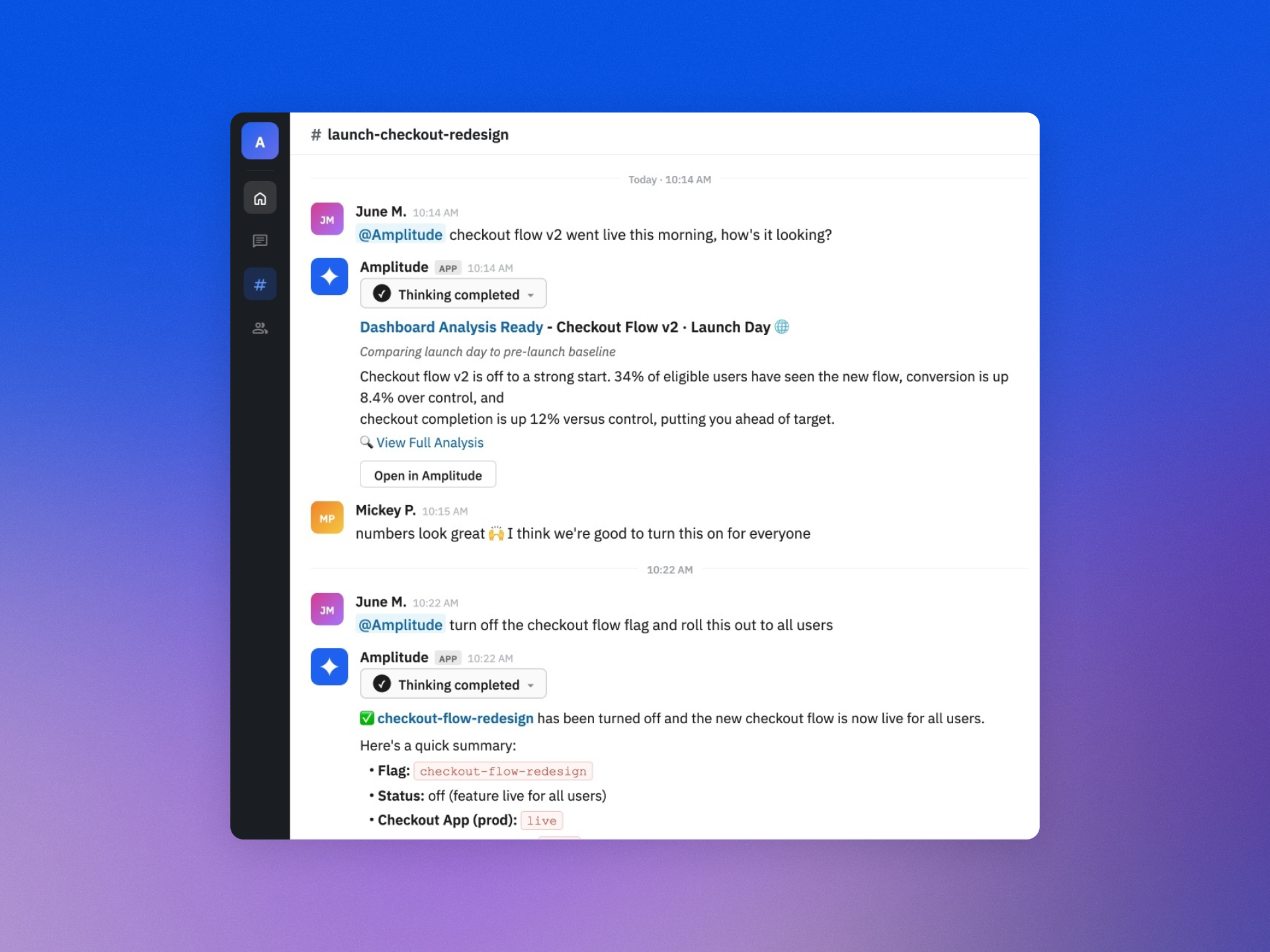 My Playbook for a Smarter Feature Launch Slack Channel with Agents, Feature Flags, and Readouts