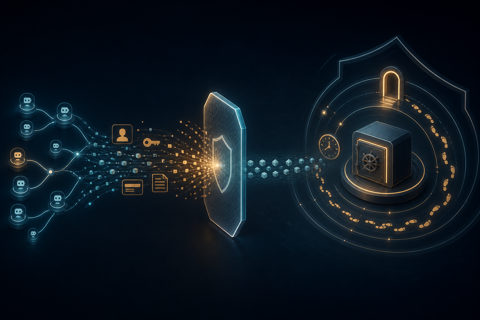 A Practical Privacy Control Model for AI Agent Trace Analytics
